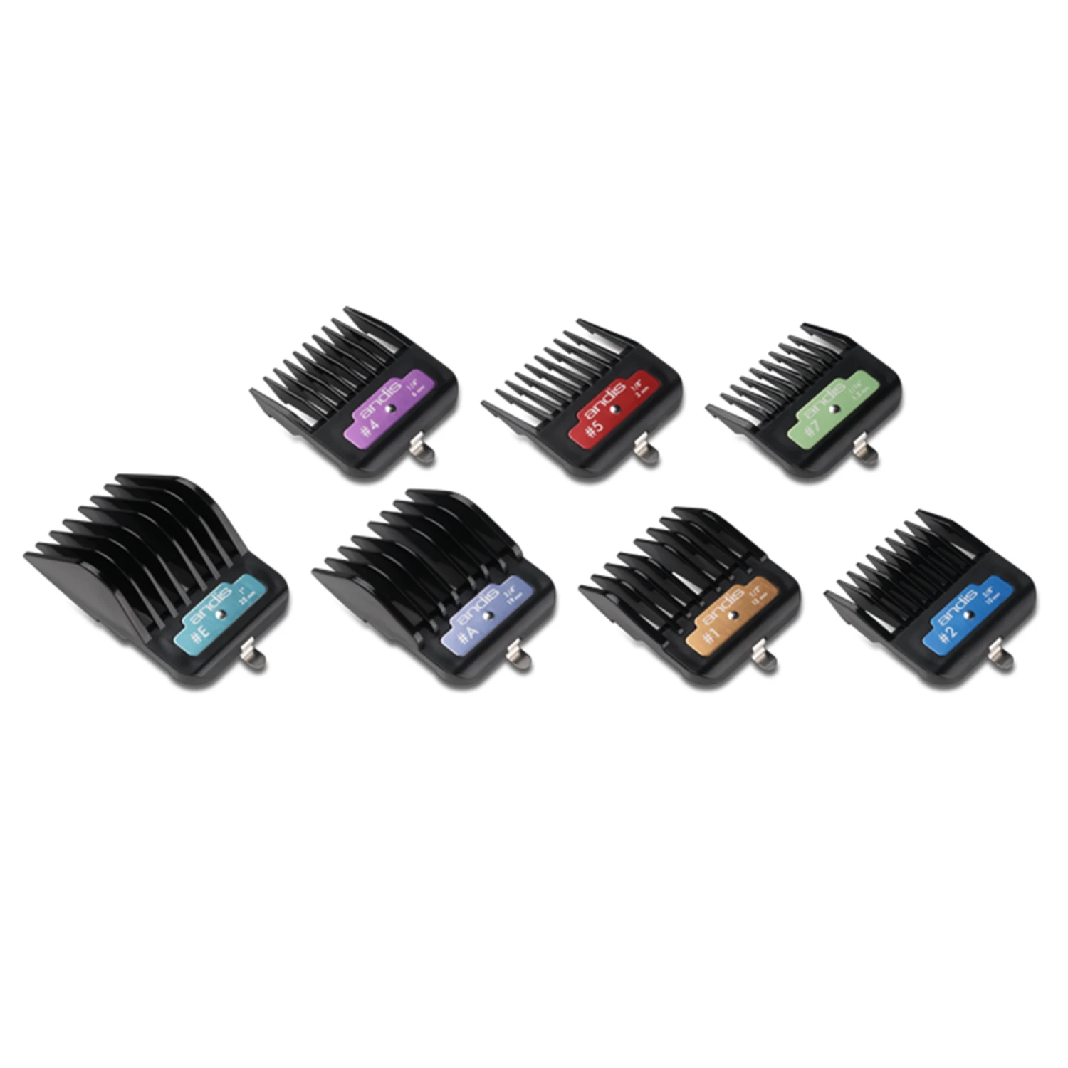 Andis 7-Piece Animal Clip Comb Attachment Set 4 Andis 7-Piece Animal Clip Comb Attachment Set - Image 2