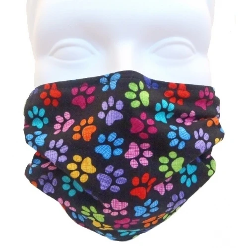 Breathe Healthy Mask - Colourful Paws 3 Breathe Healthy Mask - Colourful Paws