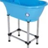 Small Portable Bath Tub For Dogs And Cats (Blue)