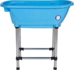 Small Portable Bath Tub For Dogs And Cats (Blue) 13 Small Portable Bath Tub For Dogs And Cats (Blue) -Wahl Pet Care Shop CZ H115B 2