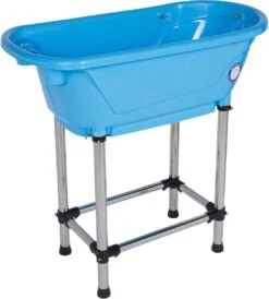 Small Portable Bath Tub For Dogs And Cats (Blue) 14 Small Portable Bath Tub For Dogs And Cats (Blue) -Wahl Pet Care Shop CZ H115B 3