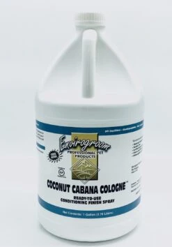 Envirogroom Coconut Cabana Cologne RTU Conditioning Finish Spray 1 Gallon