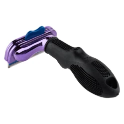 Furminator DeShedding Tool - Large Cat Short Hair Metallic [Purple] -Wahl Pet Care Shop FU 01225 4