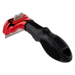 Furminator DeShedding Tool - Small Dog Long Hair Metallic [Red] -Wahl Pet Care Shop FU 02514 4