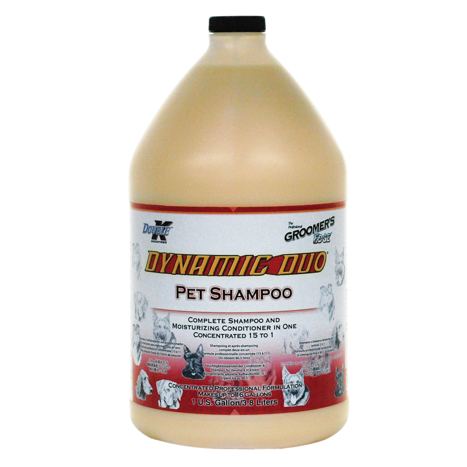 Groomer's Edge Dynamic Duo Shampoo And Conditioner 3.8L 3 Groomer's Edge Dynamic Duo Shampoo And Conditioner 3.8L