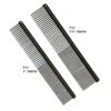 Anti-Static Etched Back Finishing Comb 7.5", Fine / Coarse, 1" Teeth -Wahl Pet Care Shop GM 090B EB