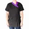 Groomtech Latina Grooming Tunic - Purple Trim [Size: Small] -Wahl Pet Care Shop GT 80101 S
