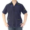 Groomtech Asti Grooming Jacket - Navy/Lime [Size: Small] -Wahl Pet Care Shop GT 81305 S