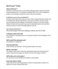 GroomTech Biothane Grooming Loops With Ring 18" X 1/2" - Teal -Wahl Pet Care Shop GT GL1812 TE 3