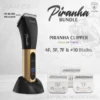 Joyzze Piranha D Series Clipper 2 Speed With 7F/5F/4F Blade [Gold] -Wahl Pet Care Shop JY 99089
