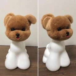 Mr. Jiang Teddy Bear Head Hair / Model Dog [Brown] -Wahl Pet Care Shop MJ TB04B 2