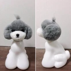 Mr. Jiang Teddy Bear Head Hair / Model Dog [Grey] -Wahl Pet Care Shop MJ TB04G 2