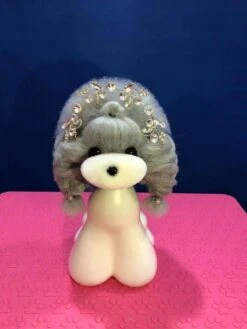 Mr. Jiang Teddy Bear Head Hair / Model Dog [Grey] -Wahl Pet Care Shop MJ TB04G 4