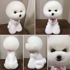 Mr. Jiang Teddy Bear Head Hair / Model Dog [White] -Wahl Pet Care Shop MJ TB04W 2