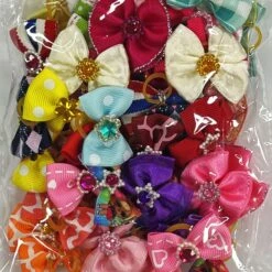 Ollie Tilly Everyday Dog Bows 50pcs, 100-44T 7 Ollie Tilly Everyday Dog Bows 50pcs, 100-44T -Wahl Pet Care Shop OT 100 44T 1