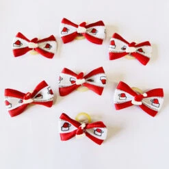 Ollie Tilly Christmas Dog Bows 50pcs, 108-34D