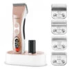 Shernbao CoolEdge CAC868 Rose Gold Clipper With Extra 4 Blades -Wahl Pet Care Shop S CAC868G Set