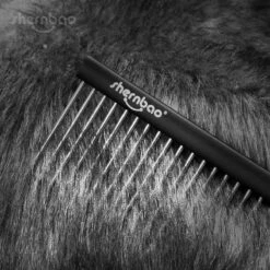 Shernbao Professional Pet Tail Comb [Black] -Wahl Pet Care Shop S GSC104 BK 6