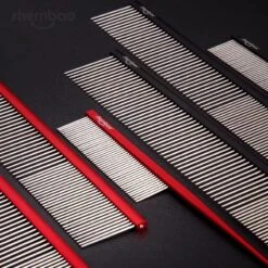 Shernbao Professional Pet Comb 24cm [Black] -Wahl Pet Care Shop S GSC245 BK 3