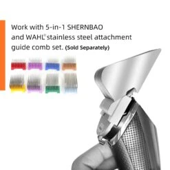 Shernbao Professional 5-in-1 Blade Clipper PGC721 -Wahl Pet Care Shop S PGC721 6