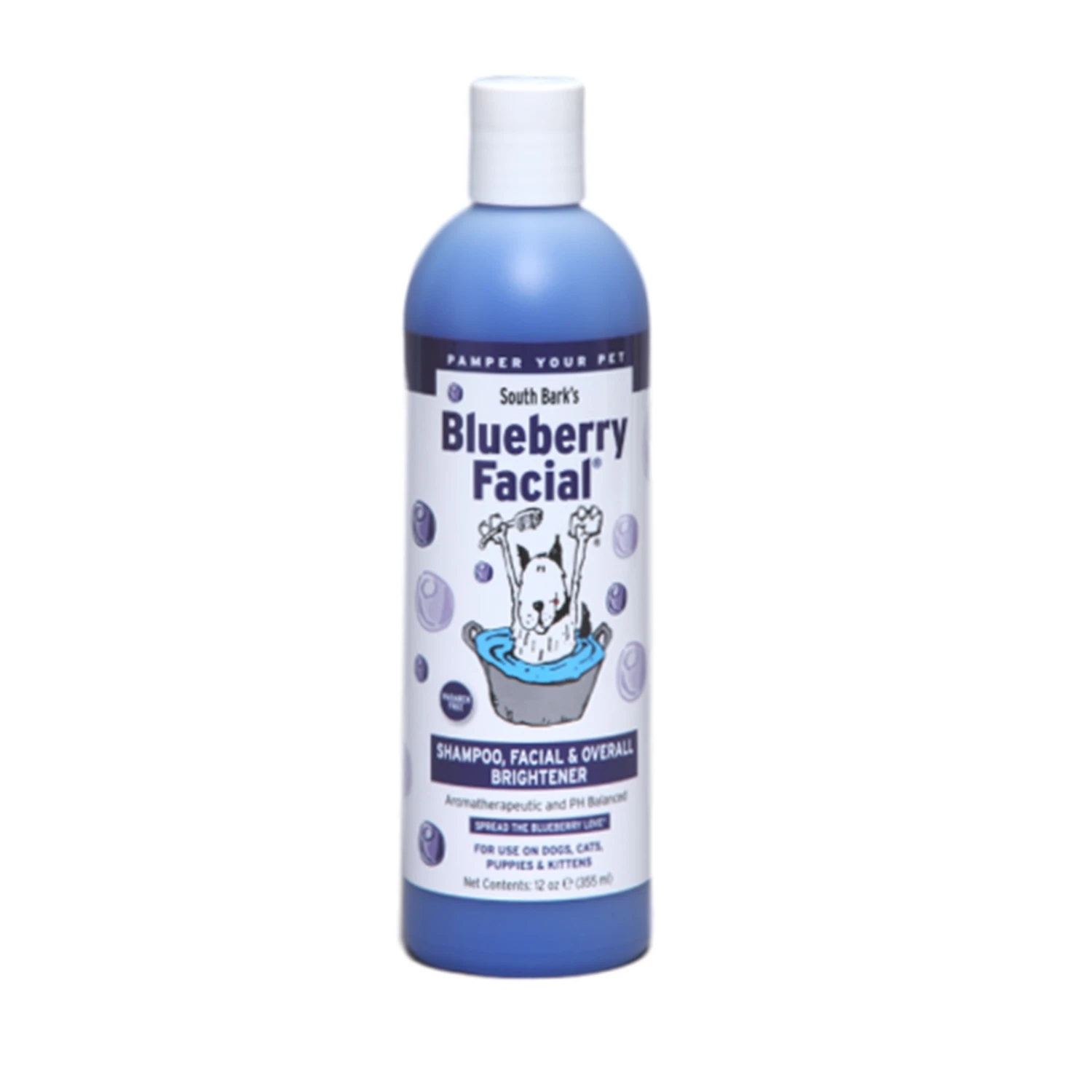South Bark's Blueberry Facial Shampoo 355ml 3 South Bark's Blueberry Facial Shampoo 355ml