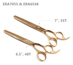 Silver Line Shear Thinner 7" Rose Gold -Wahl Pet Care Shop SL ERAD7055 G 3