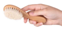 Show Tech Pure Goat Hair Brush Natural Wood 15cm -Wahl Pet Care Shop ST 94244 4