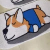 Bathing Mat 110cm X 50cm Oval - Sleepy Corgi -Wahl Pet Care Shop T BMT4320 03