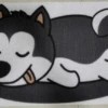 Bathing Mat 120cm X 60cm - Sleepy Dog
