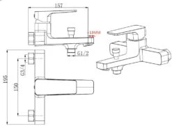 Aeolus Stainless Steel Electric Lifting Bath Tub (Sliding Door) -Wahl Pet Care Shop T BTS131E Kit 8