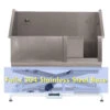 Aeolus Stainless Steel Electric Lifting Bath Tub (Sliding Door) With S/S Base -Wahl Pet Care Shop T BTS131E SS