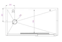 Aeolus Stainless Steel Electric Lifting Bath Tub (Sliding Door) With S/S Base -Wahl Pet Care Shop T BTS131E SS 7