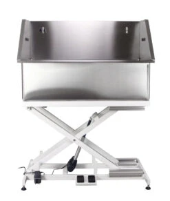 Aeolus Round Cornered Stainless Steel Electric Lifting Bath Tub -Wahl Pet Care Shop T BTS138E 5